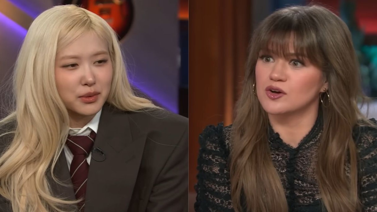 BLACKPINK's Rosé and Kelly Clarkson