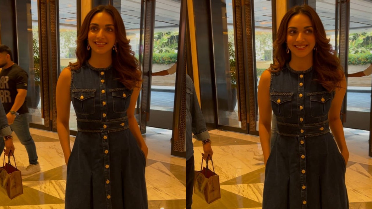 Kiara Advani’s cool denim dress proves minimal style can still be incredibly glamorous