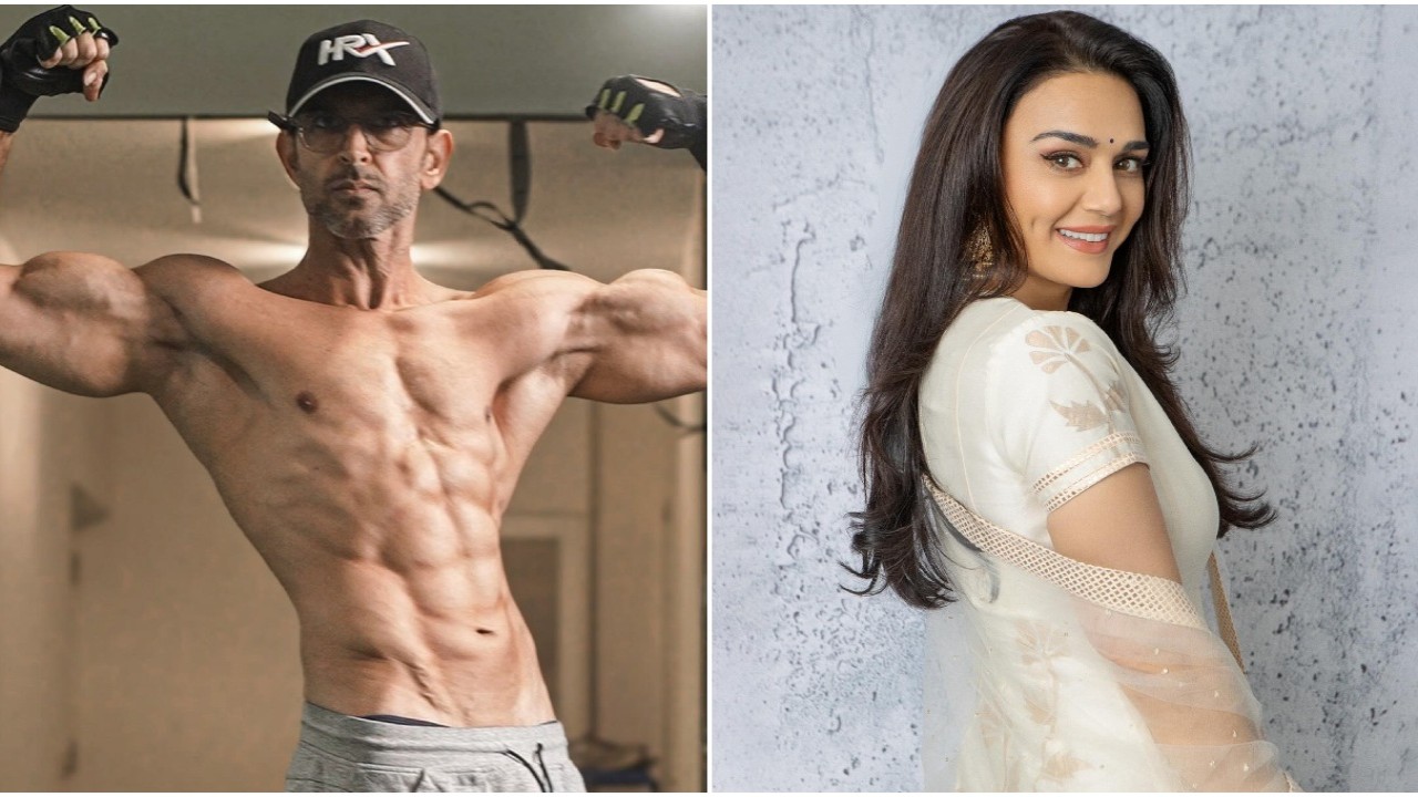 Hrithik Roshan’s shirtless PIC flaunting 8 pack abs sets Preity Zinta's heart on fire