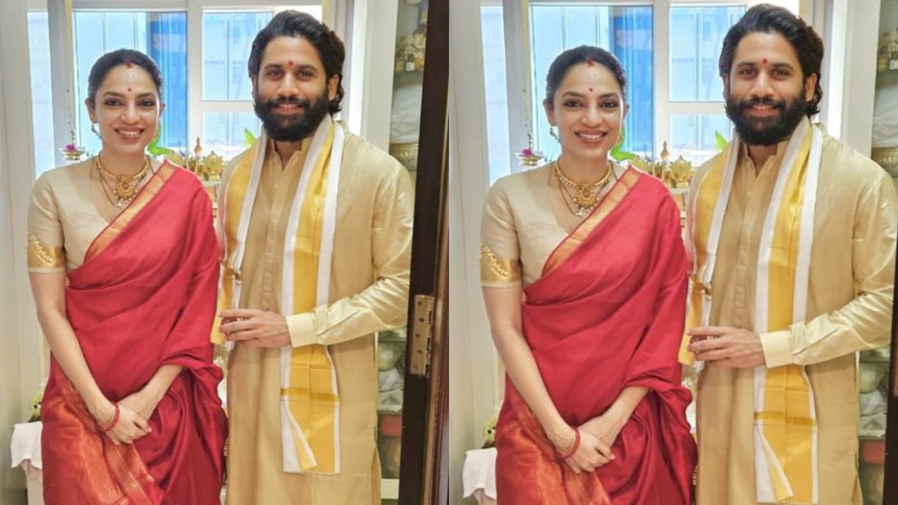 Sobhita pulls off a new bride look in basic cotton saree for first Pongal celebration