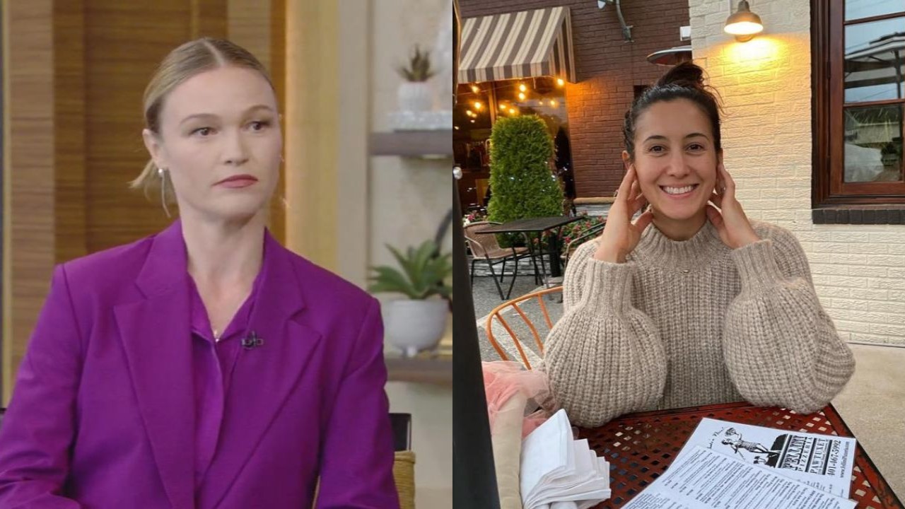 Julia Stiles (CC: YouTube) and  Vanessa Carlton (CC: Instagram)