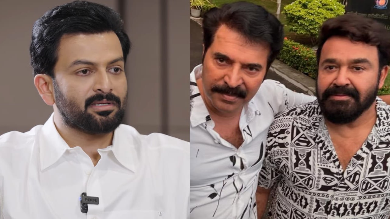 EXCLUSIVE: 'It is not just about their longevity'; Prithviraj on Mohanlal and Mammootty