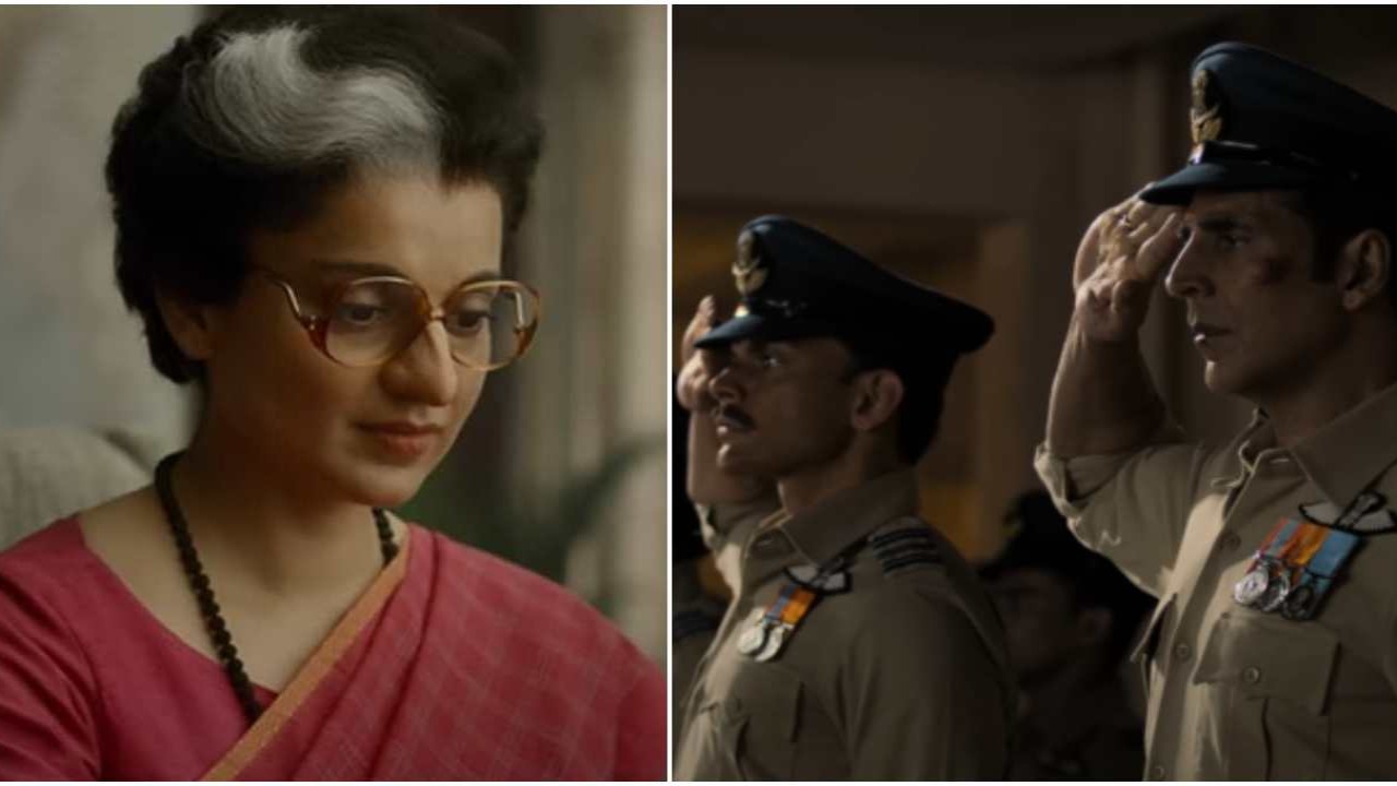 Emergency Day 8 Box Office Trends: Kangana Ranaut film loses steam; Sky Force takes charge