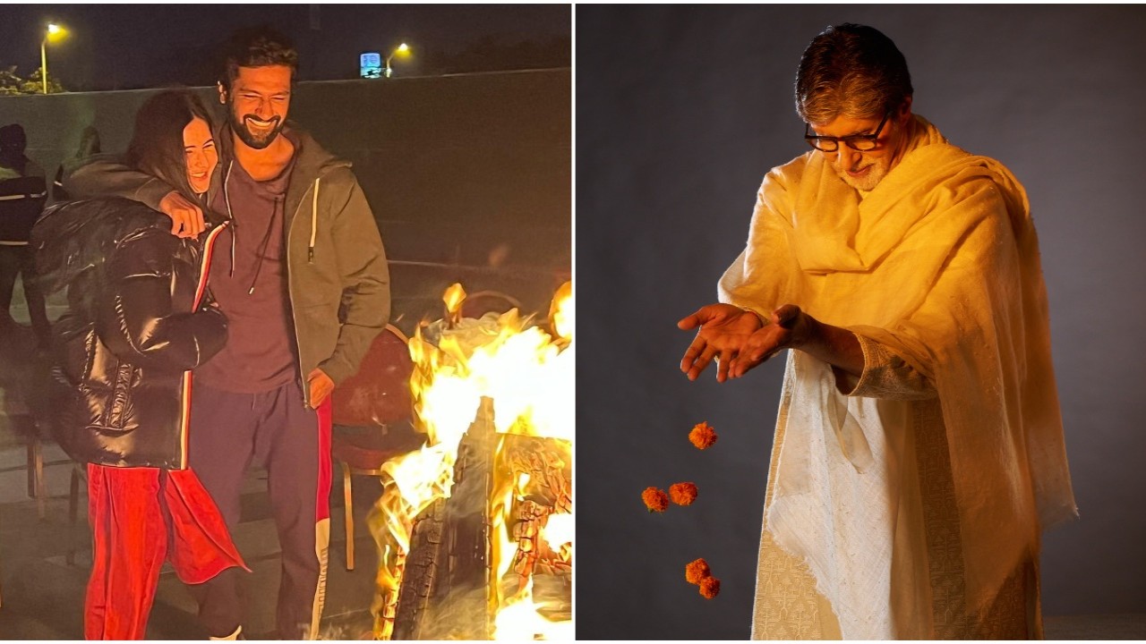 Happy Lohri: 7 PICS of Bollywood celebs that give peek into their past celebrations; Katrina Kaif-Vicky Kaushal to Amitabh Bachchan and more