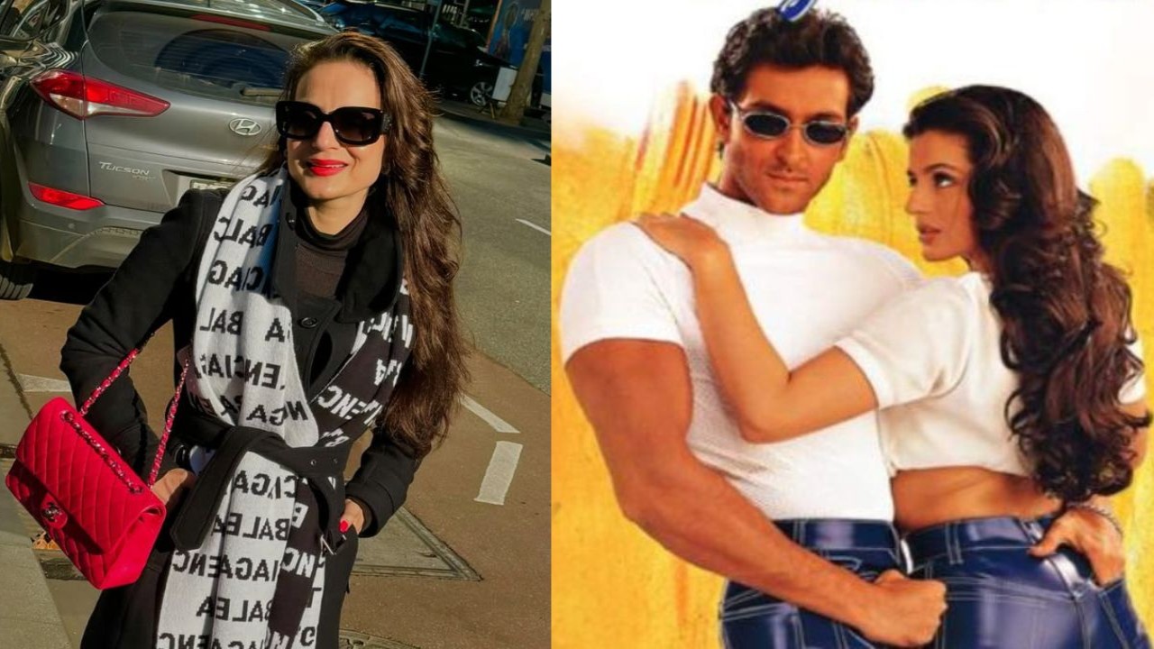 Hrithik Roshan, Ameesha Patel were forced to leave theater mid-way while watching Kaho Naa Pyaar Hai; actress reveals WHY