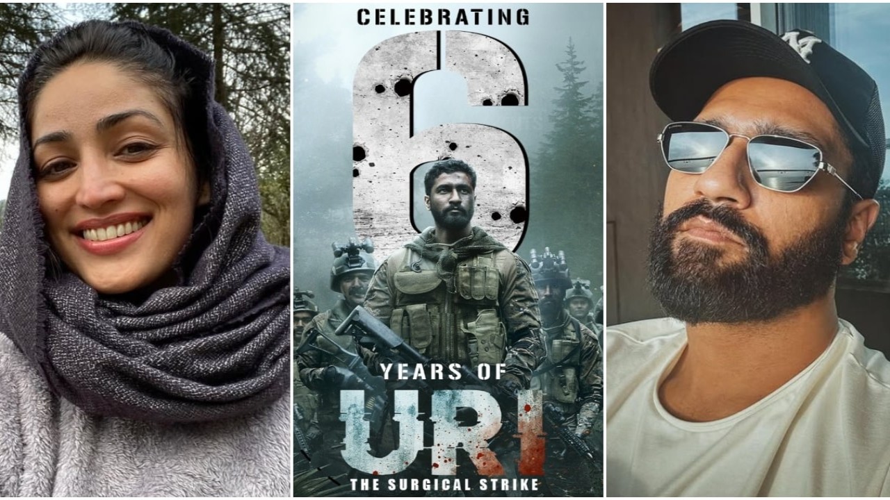 Vicky Kaushal and Yami Gautam celebrate 6 years of Uri: The Surgical Strike