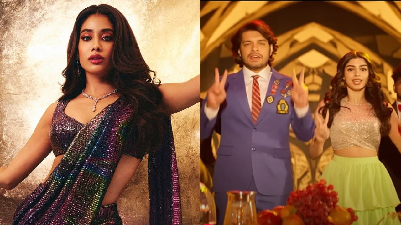 Janhvi Kapoor praises her ‘laddooo’ Khushi Kapoor and Junaid Khan starrer Loveyapa's first song; calls it ‘so fun fresh and young’