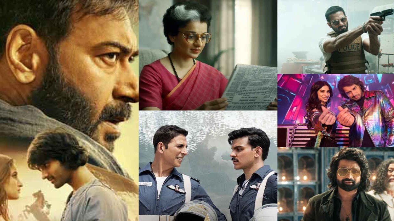 Pinkvilla Predicts: The first day box office of Azaad, Emergency, Sky Force, Deva, Badass Ravikumar and Loveyapa