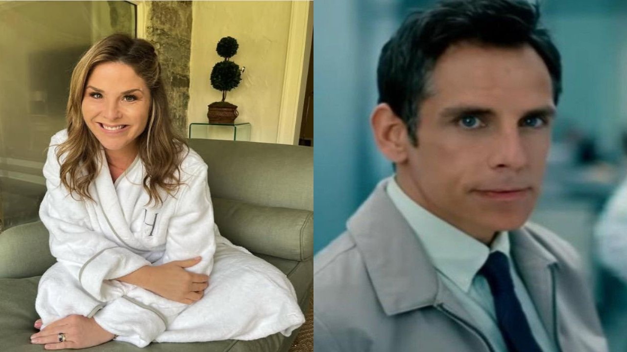 Jenna Bush Hager (CC: Instagram) and Ben Stiller (CC: YouTube)