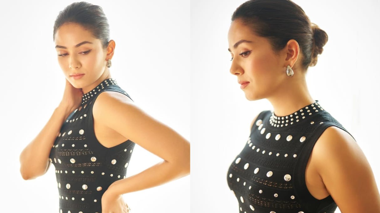 Mira Kapoor's Rs 46,200 metal-studded dress is far from your ordinary black outfit