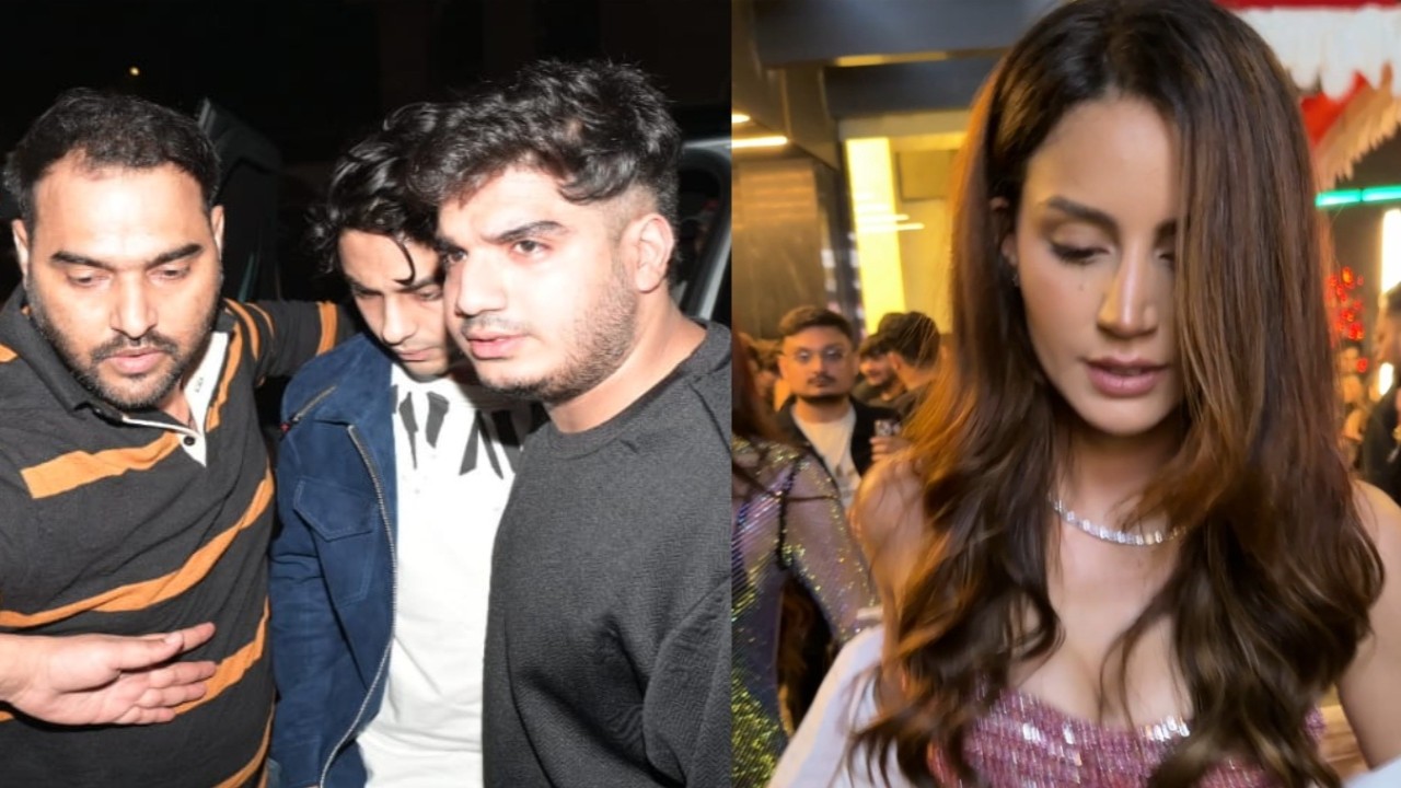 Aryan Khan goes out and about with rumored GF Larissa Bonesi as they ring New Year 2025