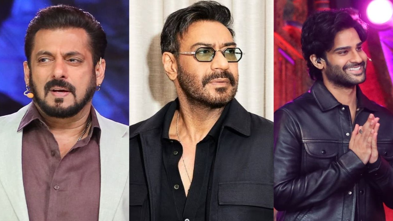 Salman Khan, Ajay Devgn, Aaman Devgn