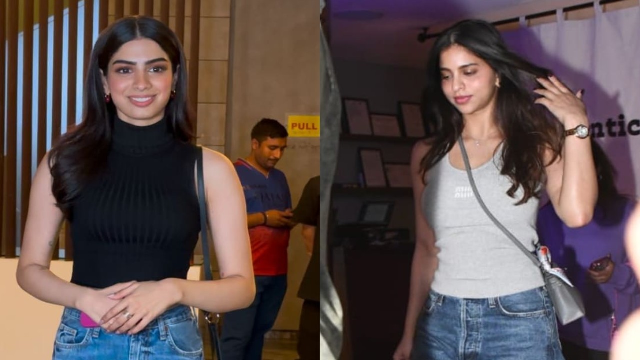 Khushi Kapoor and Suhana Khan turn casual street-style fashion into iconic trend