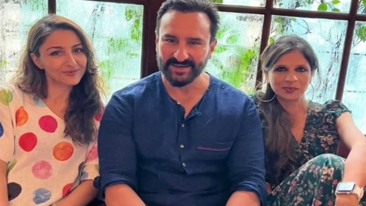 Saif’s sister Saba is happy to see actor ‘stay positive & recover gradually’ after attack