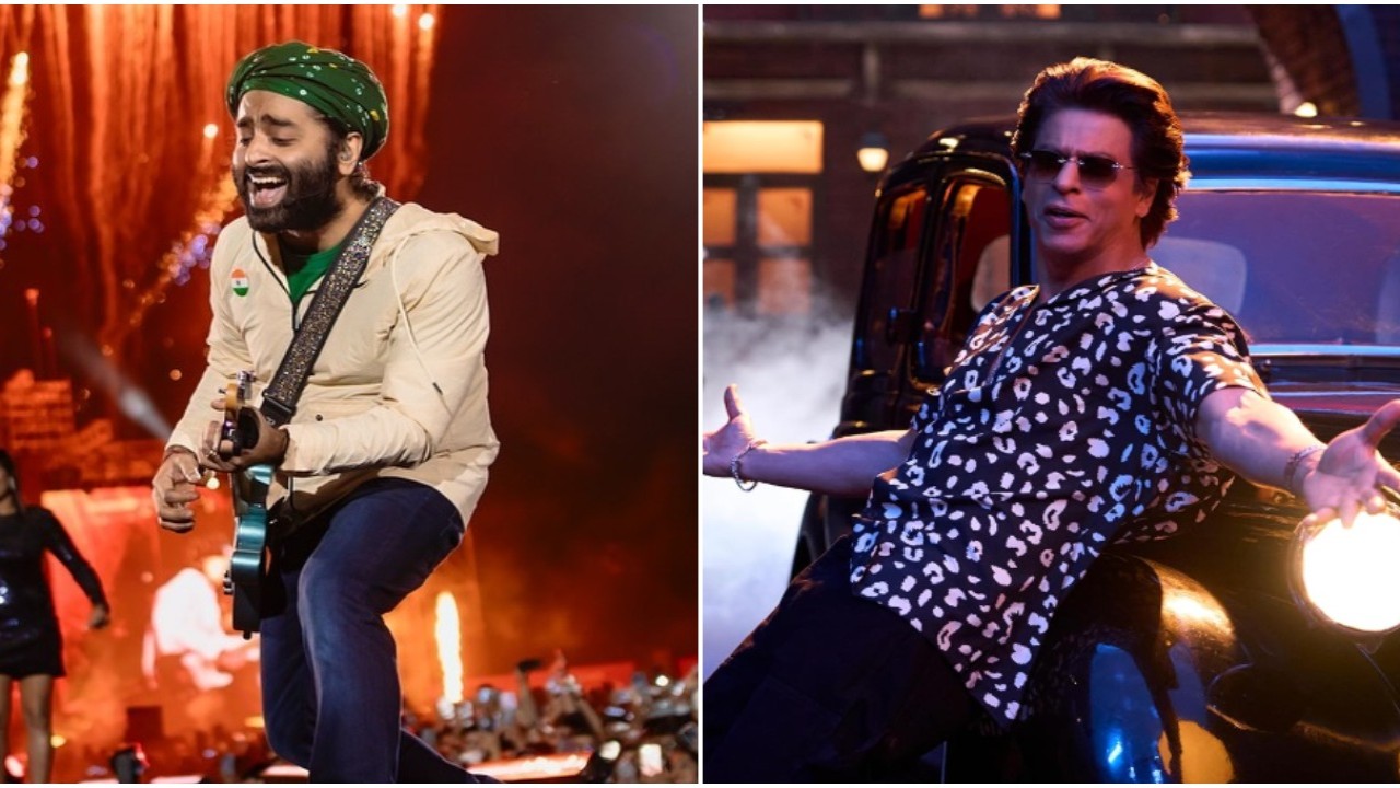 Arijit Singh performs Shah Rukh Khan’s Chaleya hookstep; makes fan’s dream come true during Ahmedabad concert; WATCH how