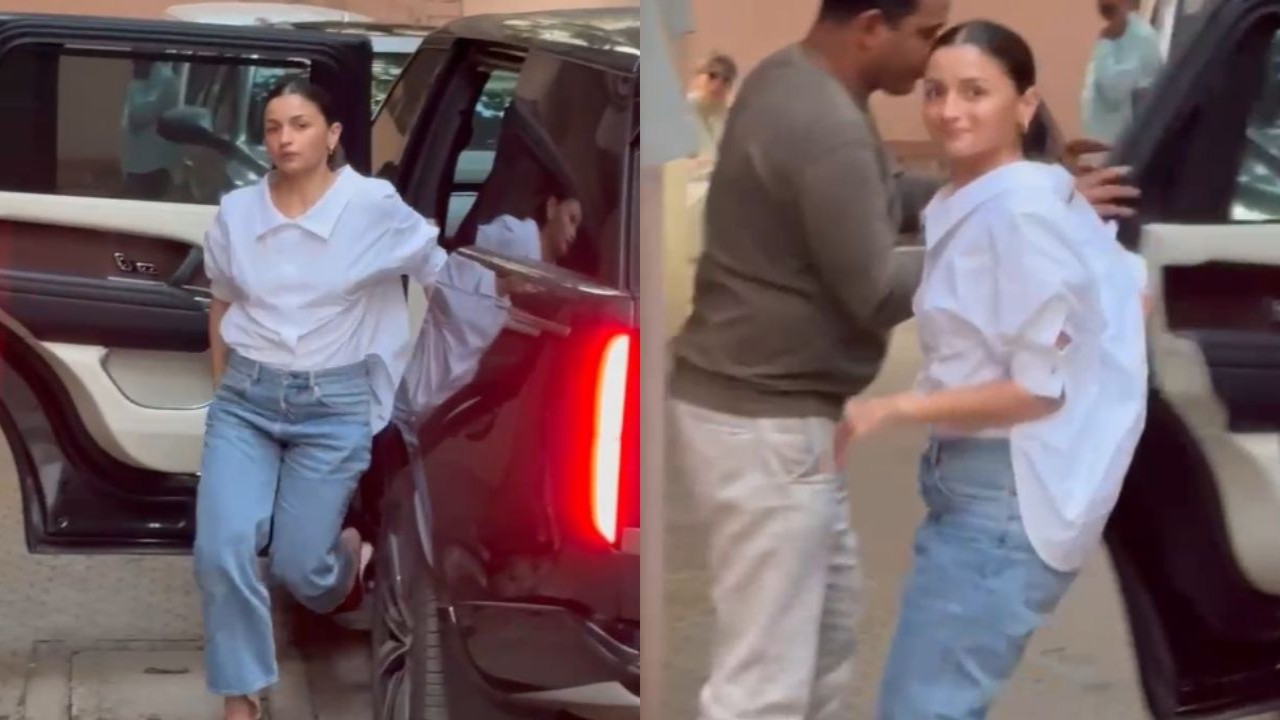 Alia Bhatt fans call her ‘lady Bachchan’ as she arrives at Love & War director Sanjay Leela Bhansali's house; WATCH