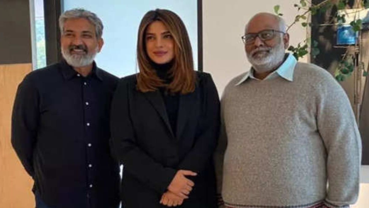 SSMB29: Priyanka Chopra's old photo with Rajamouli & Keeravani goes viral