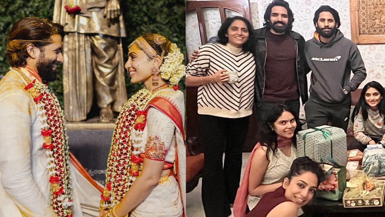 Naga Chaitanya-Sobhita’s UNSEEN PIC post-marriage as they meet up their friends