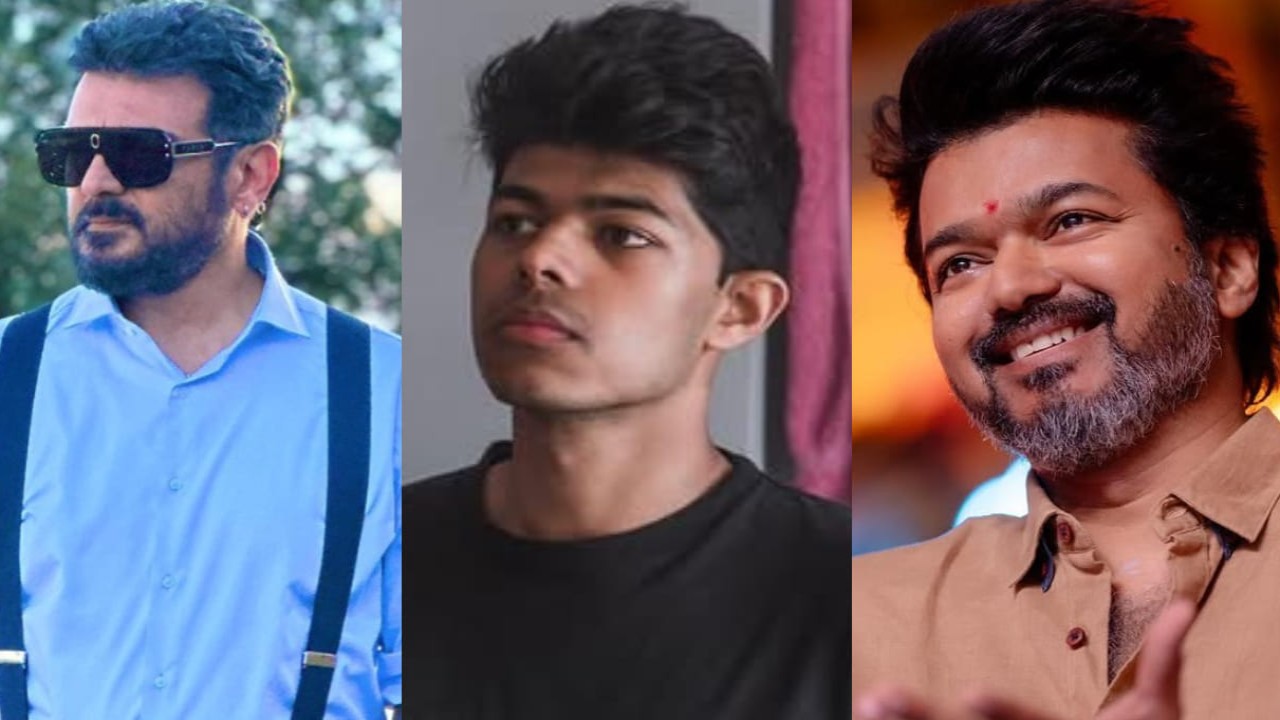 Ajith Kumar speaks to Thalapathy Vijay's son over a phone call