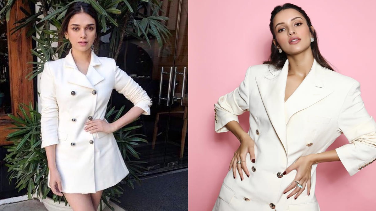 Aditi Rao Hydari Vs Triptii Dimri: Who styled the white blazer dress better?