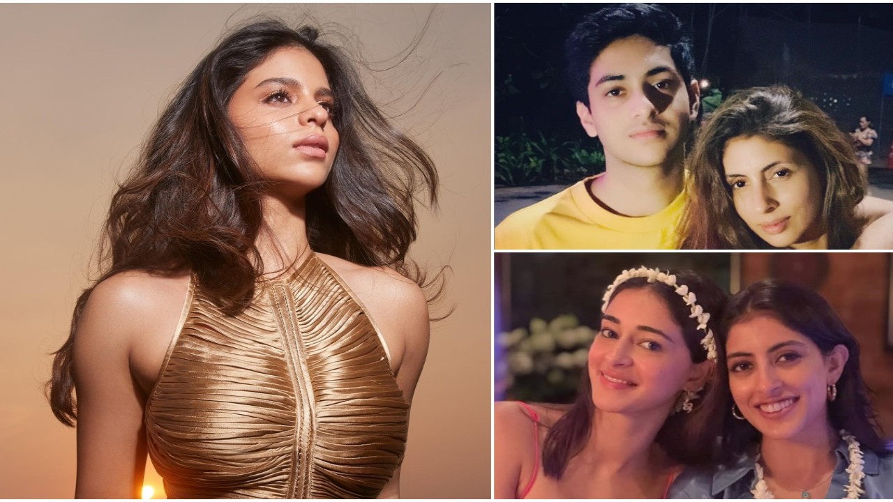 Suhana Khan's rumored BF Agastya Nanda's mom Shweta Bachchan's reaction to actress' post is pure gold; Navya Nanda, Ananya Panday join