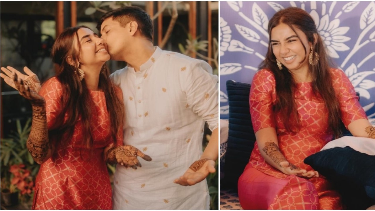 Mismatched’s Prajakta Koli drops happy PICS from her Mehendi with Vrishank Khanal