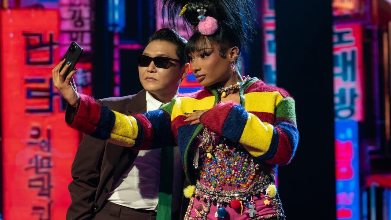 PSY and Megan Thee Stallion team up for unique K-pop crossover series KPOPPED on Apple TV+