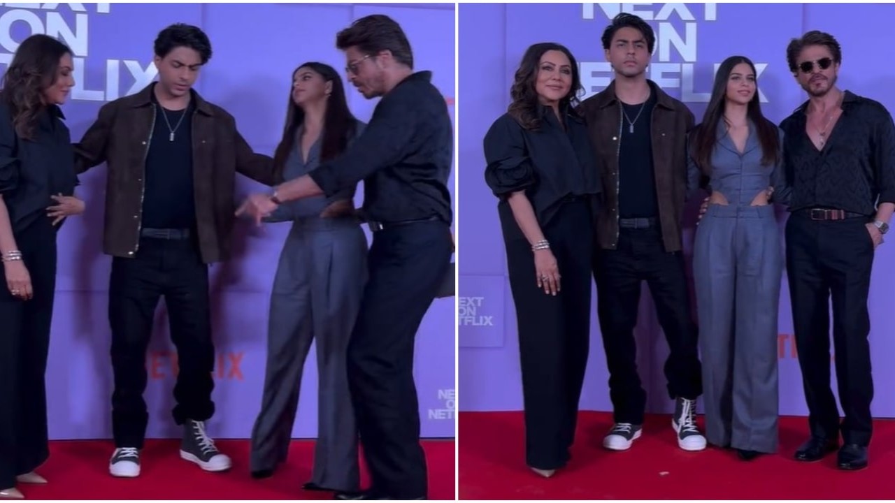 Shah Rukh's gesture for Suhana, Aryan and wife Gauri proves he is a sweetheart: WATCH