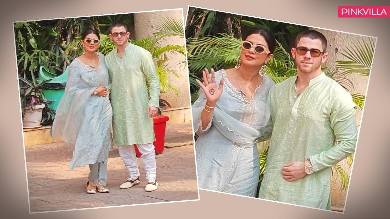 Priyanka Chopra and Nick Jonas give ethnic wear a refreshing pastel spin