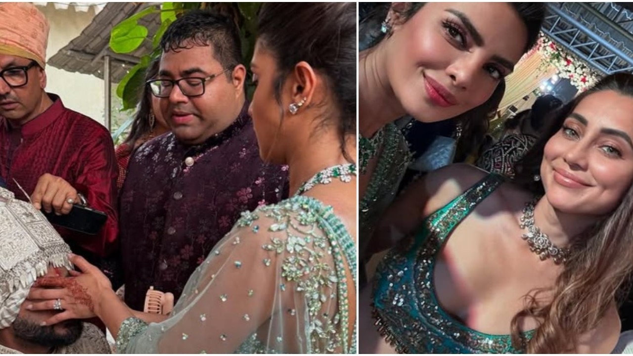 Priyanka helps Siddharth wear sehra ahead of wedding with Neelam; INSIDE PICS