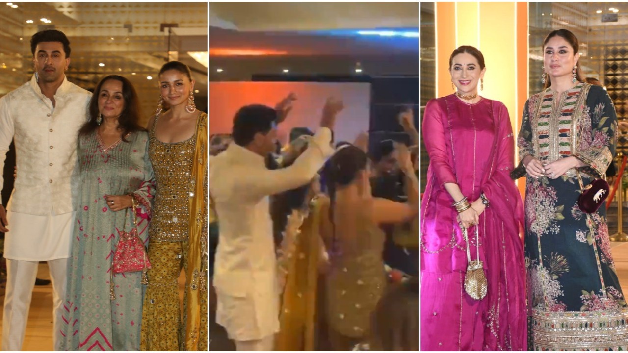 Ranbir-Alia, Kareena and more groove at Aadar-Alekha’s sangeet; INSIDE glimpses