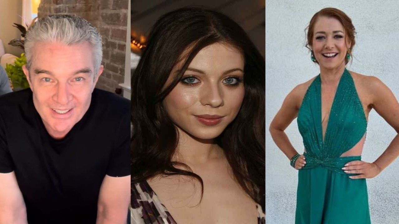 David Marsters (CC: Instagram), Michelle Trachtenberg (CC: Getty images) and Alyson Hannigan (CC: Instagram)