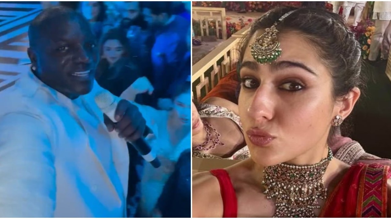 Sara can’t stop grooving as Akon performs on Chammak Challo at her friend's wedding: WATCH