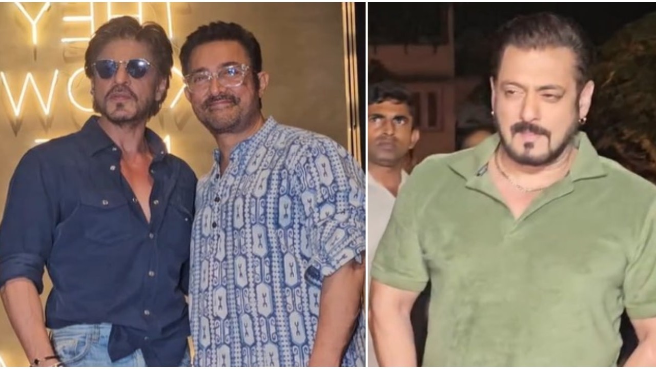 Loveyapa Screening: Shah Rukh Khan, Salman Khan arrive to support Aamir Khan and Sridevi’s kids Junaid-Khushi for their big screen debut: WATCH