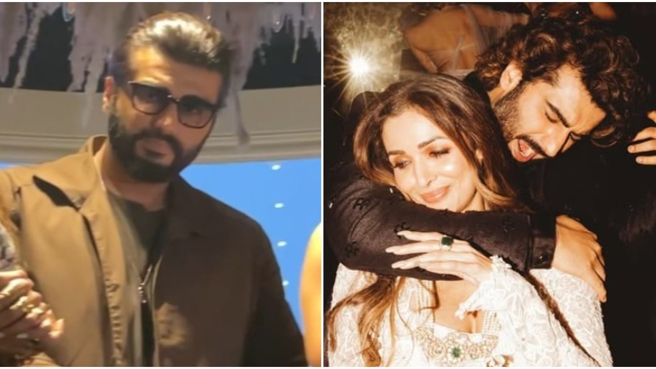 Arjun Kapoor reacts to being teased with his ex-GF Malaika Arora's name: WATCH