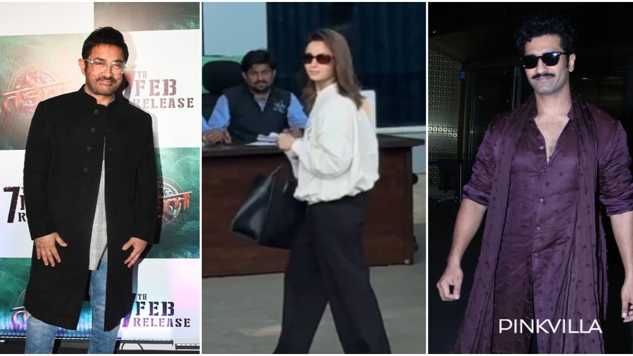 PHOTOS: 5 Celebrity Spottings Of The Day; Ranbir-Alia spotted with Raha at airport