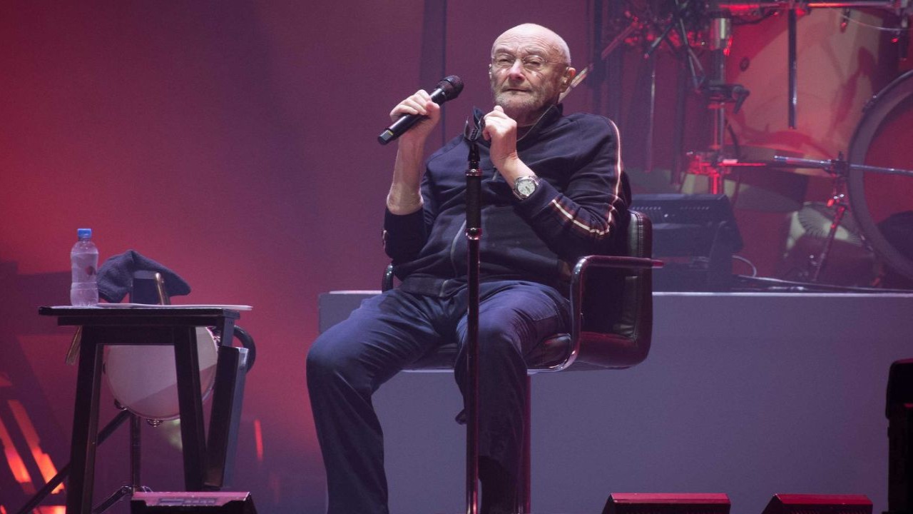 Phil Collins about not having desire to hit recording studio