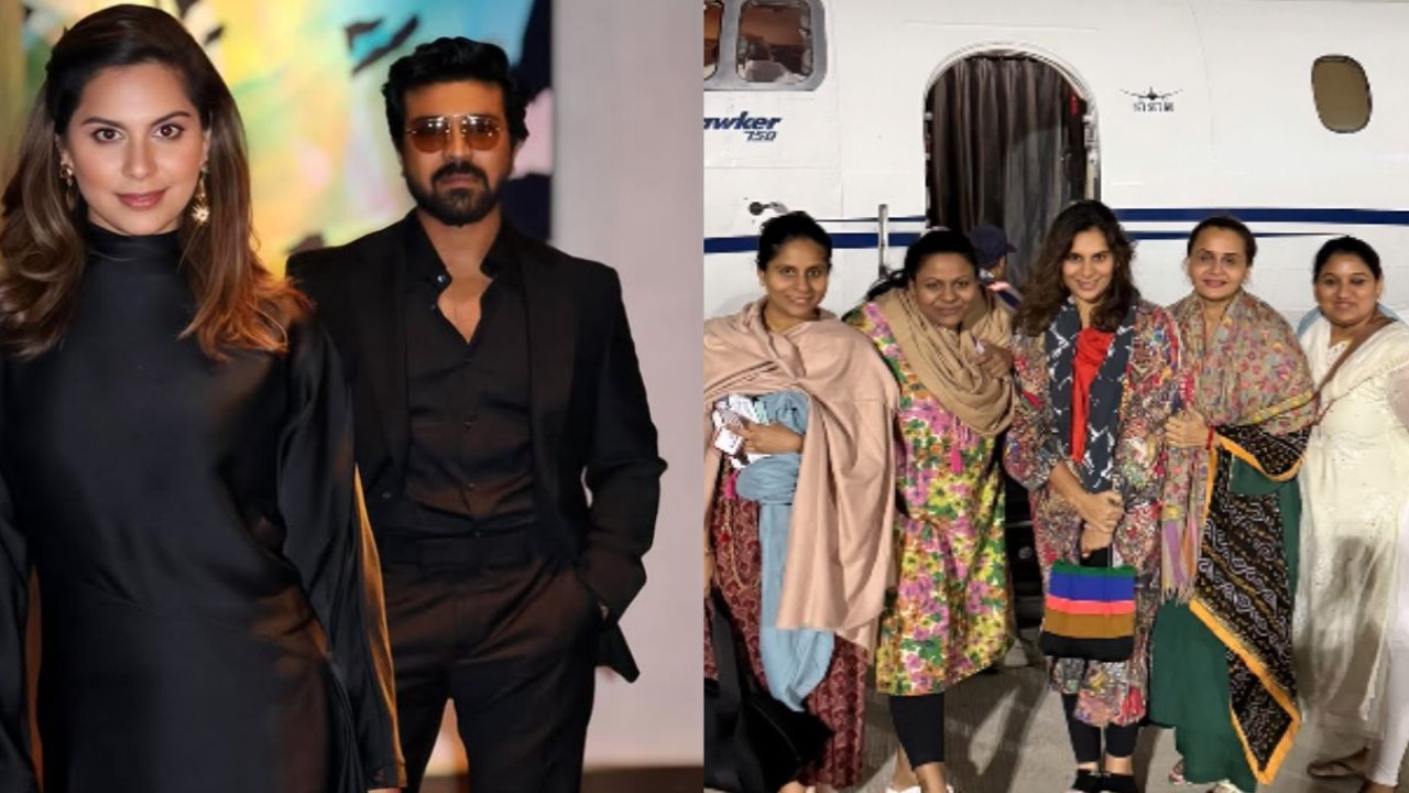  Ram Charan's wife heads to Mahakumbh 2025; drops photo with her girl gang and private jet