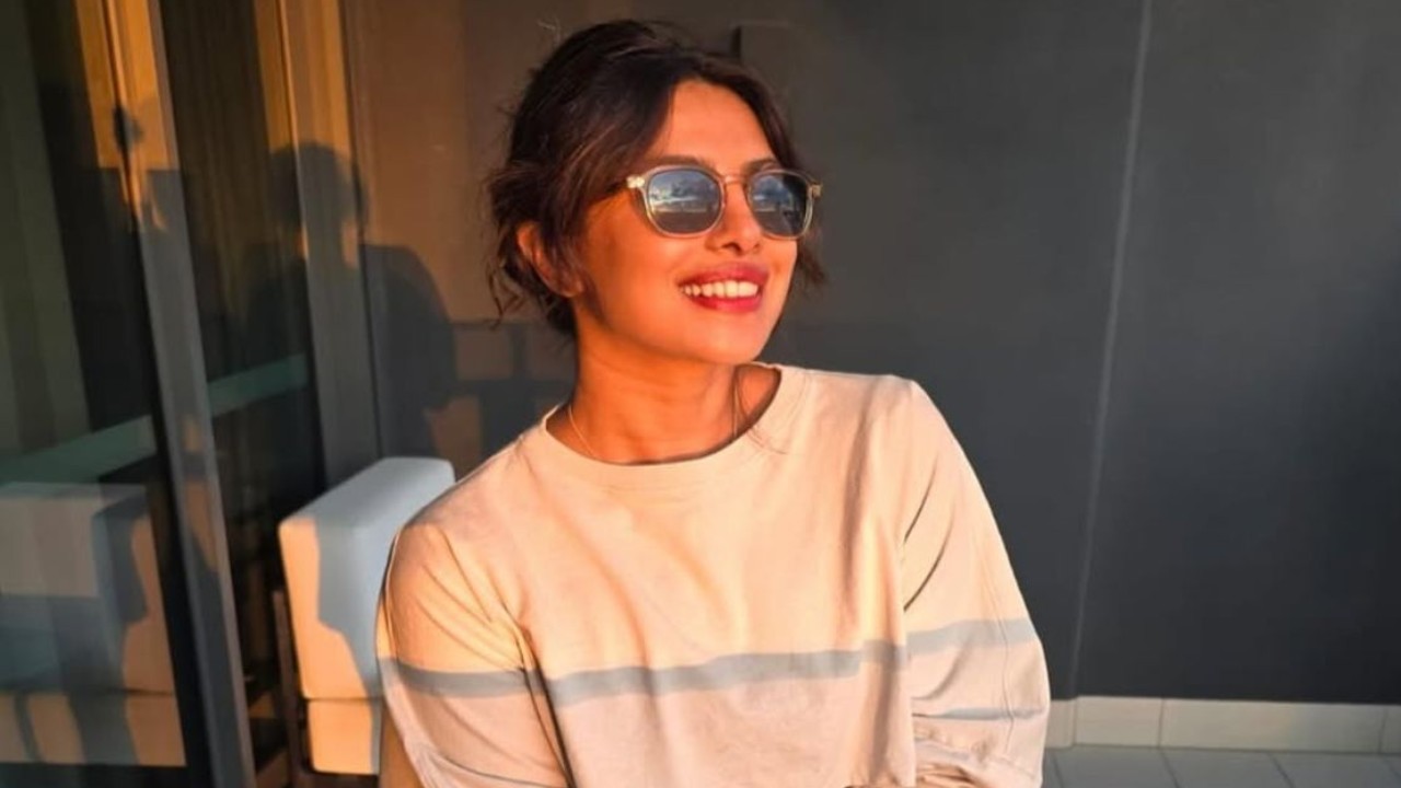 Priyanka Chopra gives glimpse of her ‘bhai ki shadi’ in Mumbai with ‘jaan’ Malti Marie; PICS