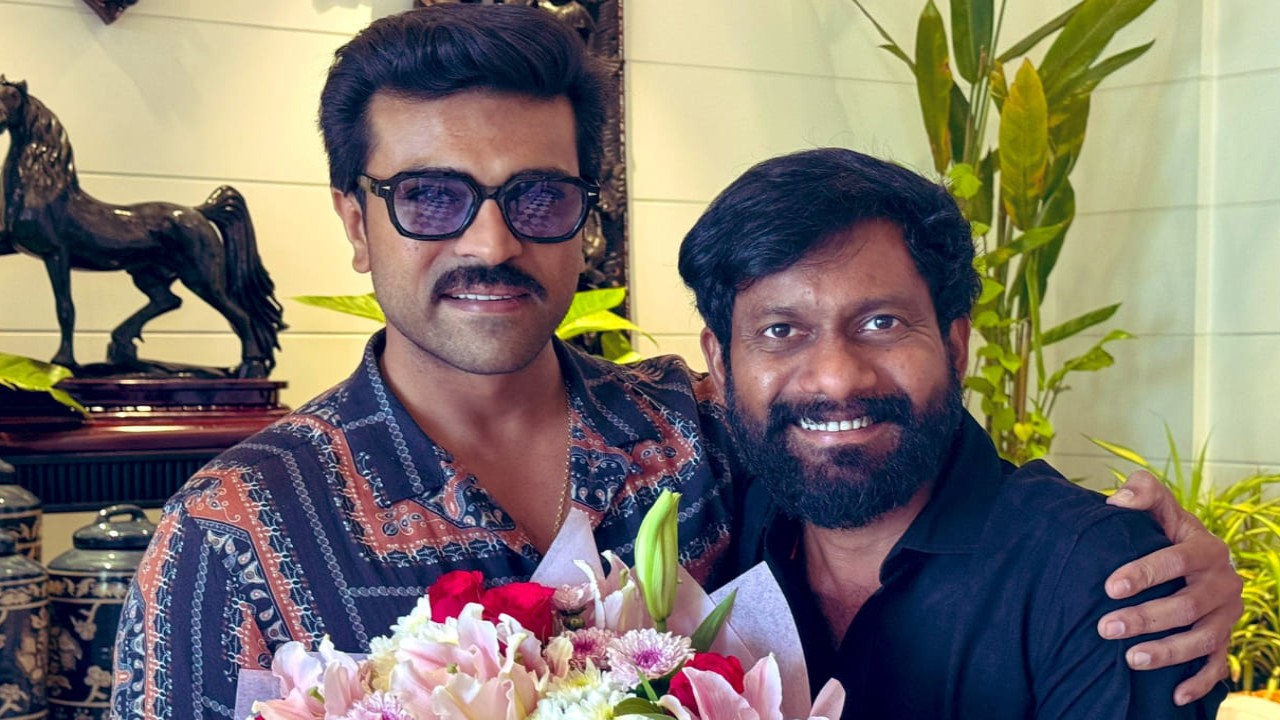 Ram Charan wishes RC16 director Buchi Babu Sana on his birthday with a special PIC