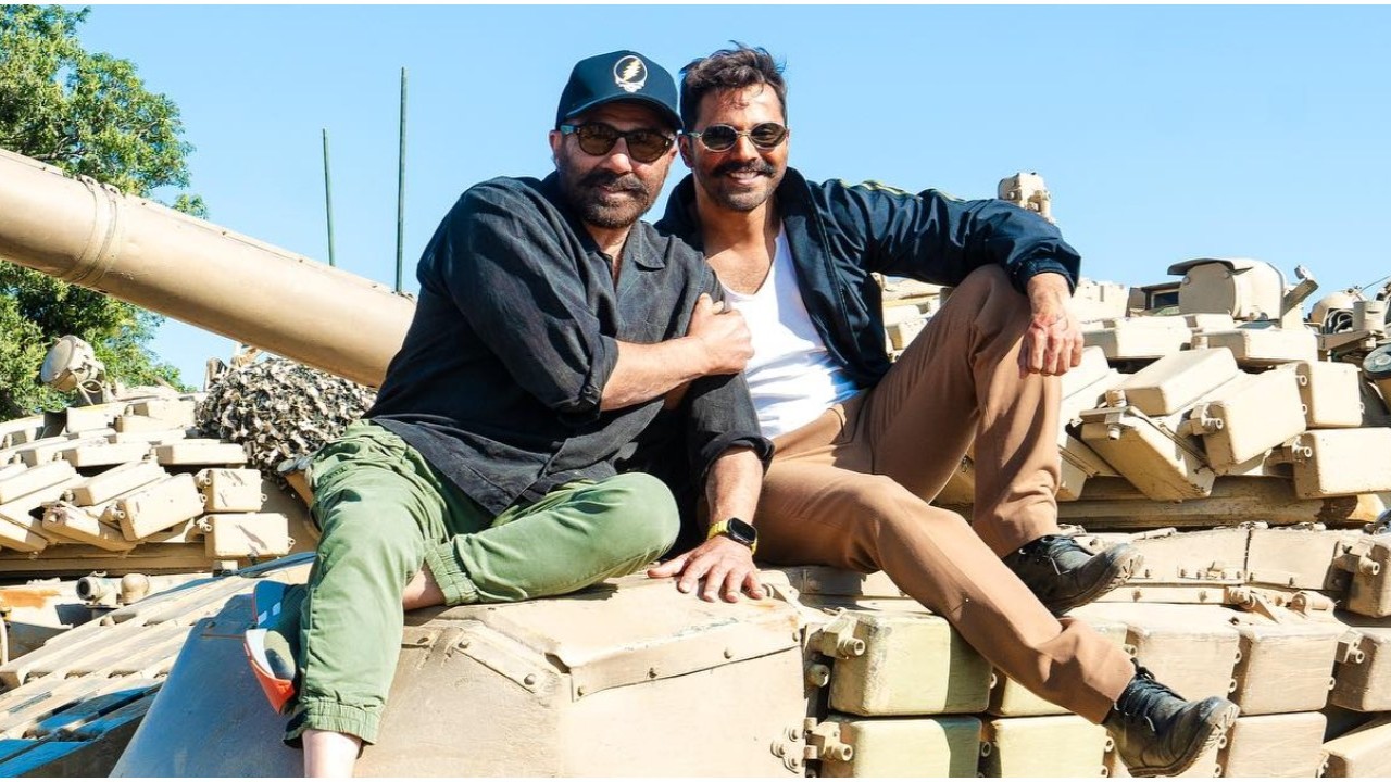 Border 2: Varun Dhawan gives glimpse of ‘Sunny days’ on sets with ‘Saab ji’ Sunny Deol; are you excited for this duo?