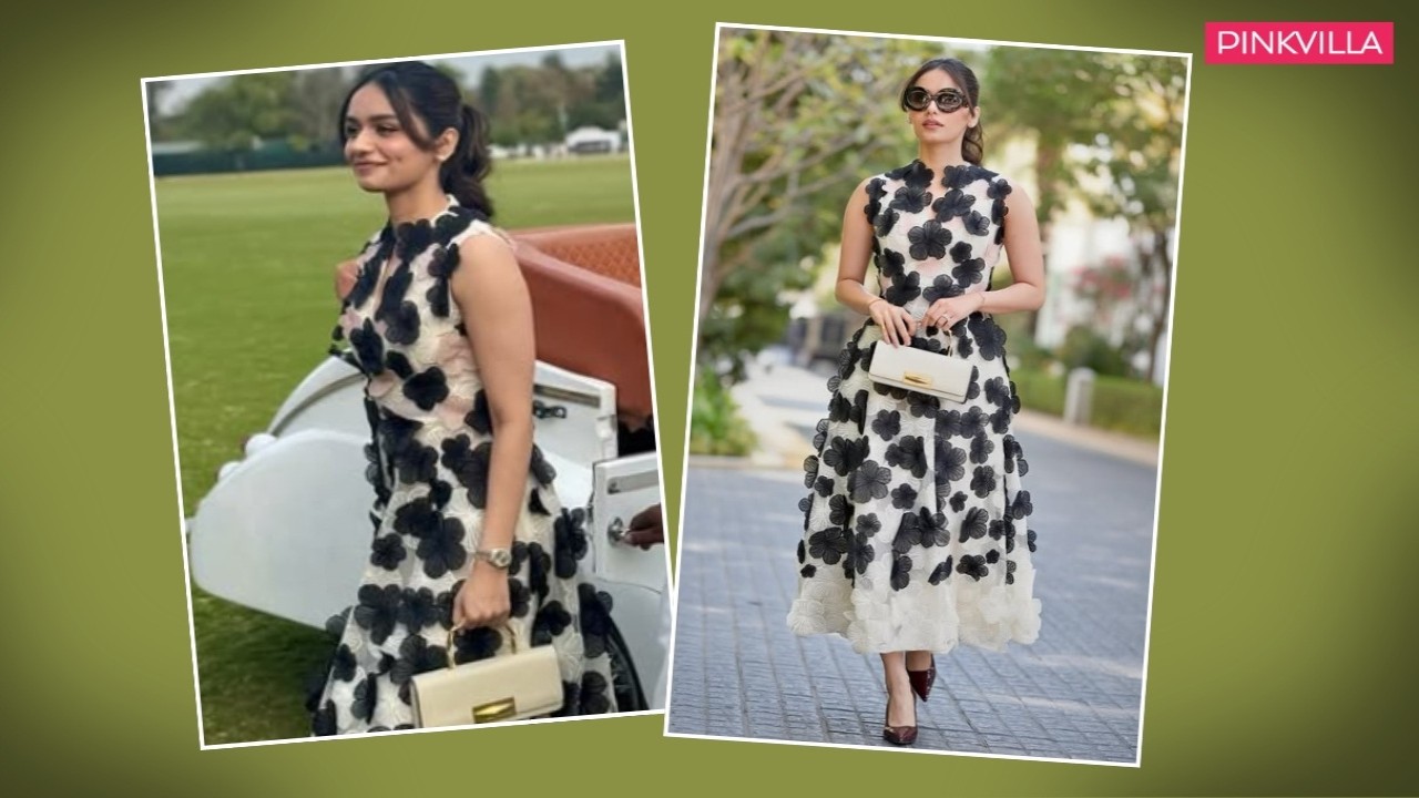 Manushi Chhillar flaunts Derby Day look with Jimmy Choo bag worth Rs 1.26 lakh