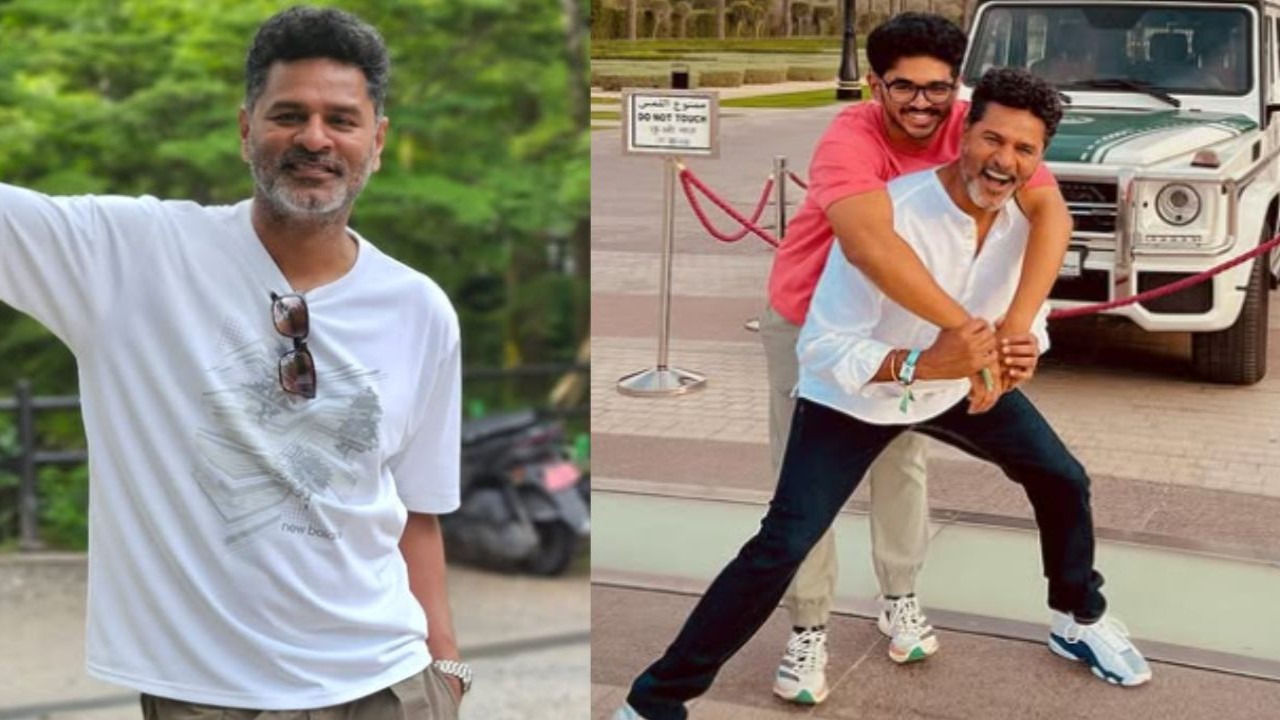 Prabhudeva claims ‘its more than dance’ as he introduces his son Rishii on-stage