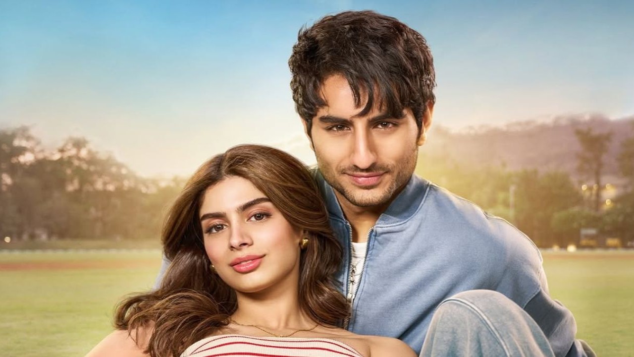 Nadaaniyan: Netflix hard launches Ibrahim Ali Khan and Khushi Kapoor's 'nadaan love story'; 1st poster is all about good looks