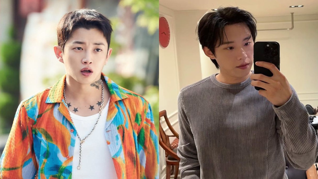 Kim Min Seok: courtesy of Netflix Korea, Kim Sung Cheol: courtesy of Kim Sung Cheol 's Instagram