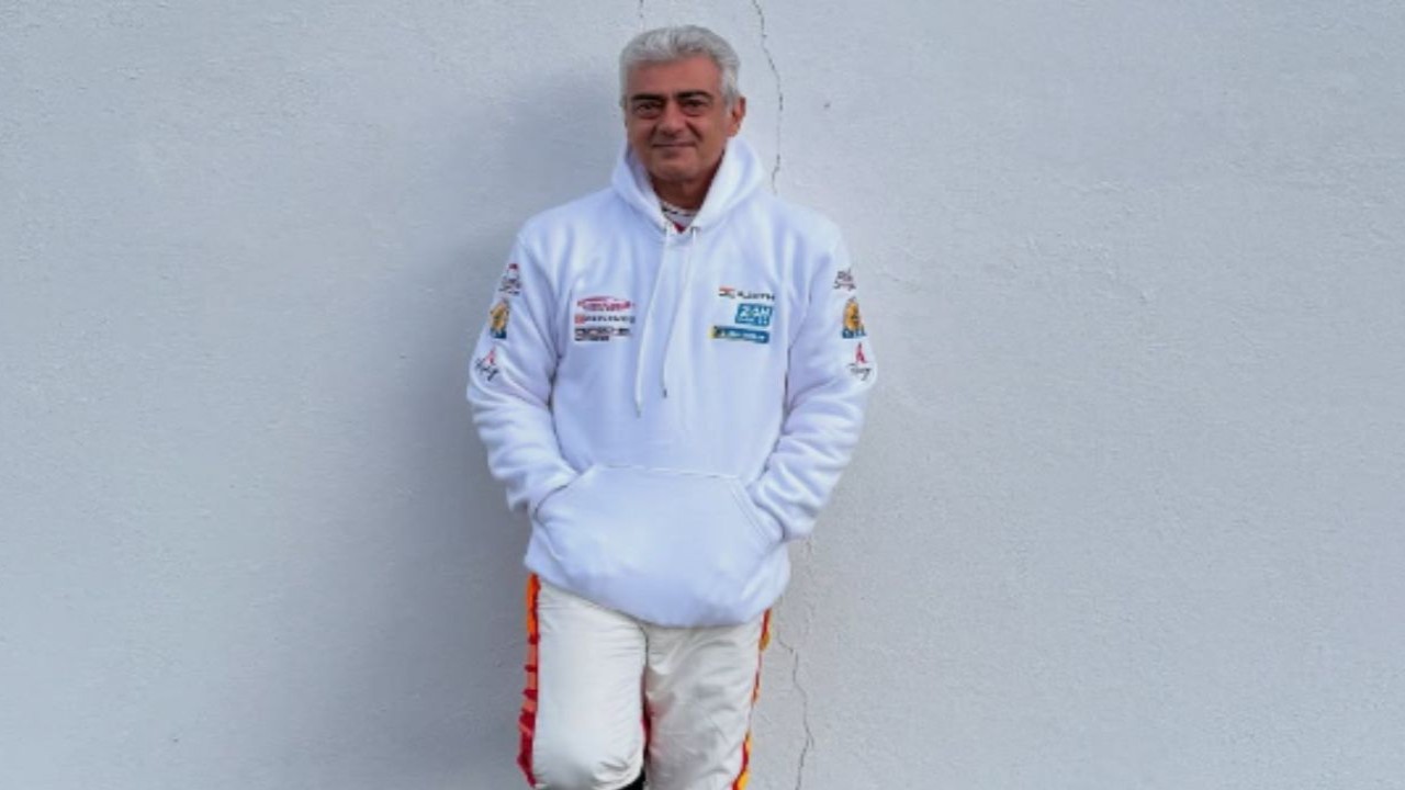 Ajith Kumar escapes unhurt from accident while training for racing event in Portugal