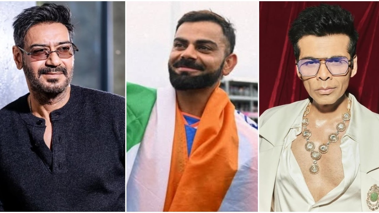 Ajay Devgn, KJo & others celebrate India’s win over Pakistan in Champions Trophy match