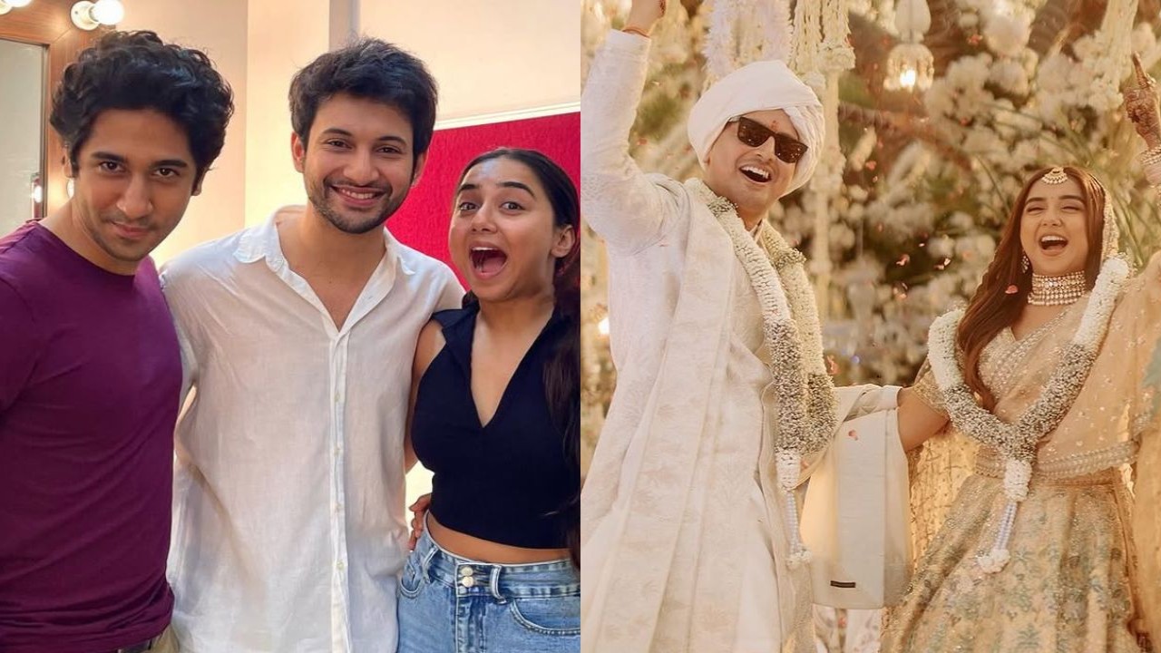 Prajakta Koli’s Mismatched co-stars Rohit Saraf, Vihaan Samat share heartwarming wishes for their Dimple’s wedding