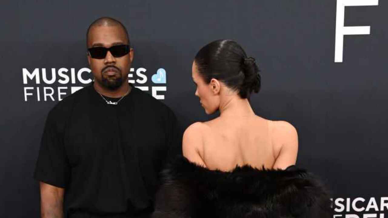 Kanye West and Bianca Censori 