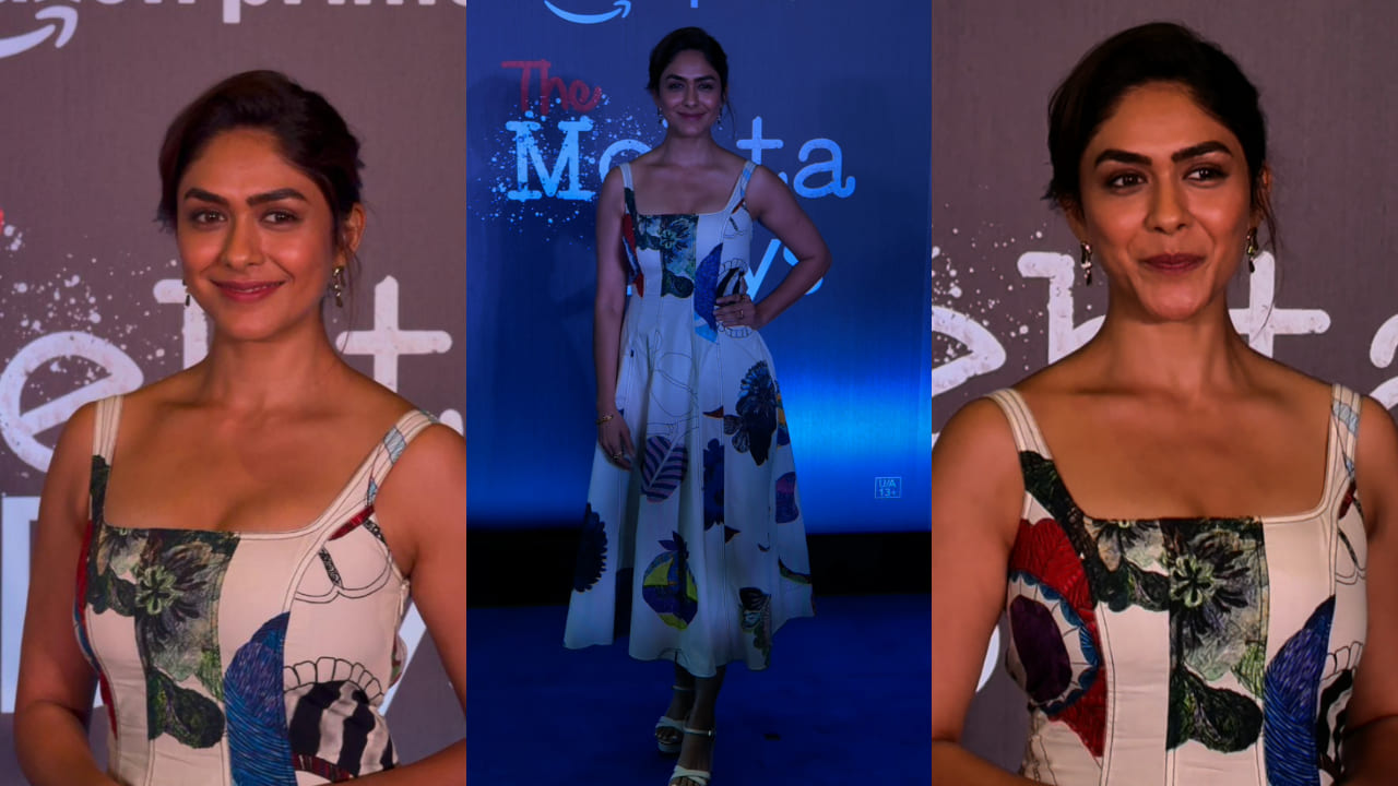 Mrunal Thakur is so Emily-coded in gorgeous Saaksha & Kinni dress worth Rs 18,000; it’s all about twirling and giggling